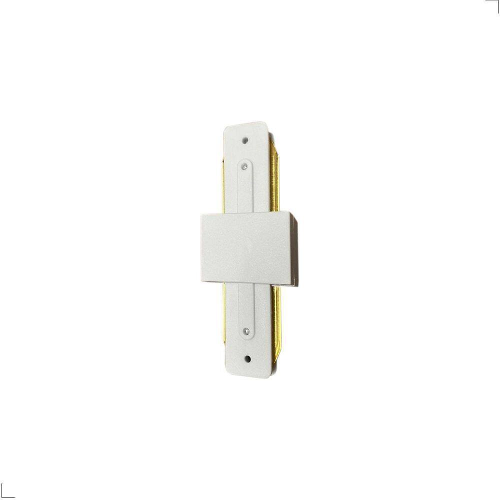 Conector Para Trilho Spot Led Eletrificado Reto I Cor Preto