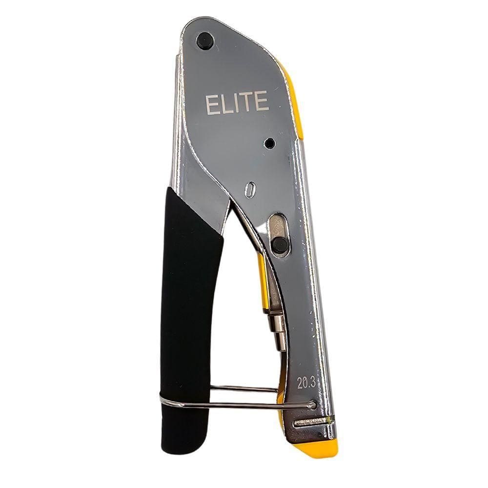 Alicate Crimpador Coaxial Para Redes E Antenas