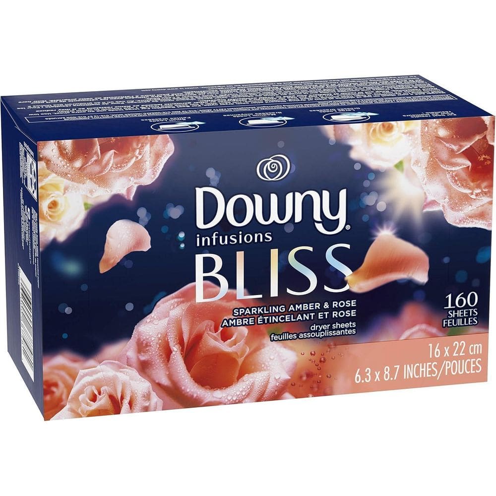 Downy Infusions Bliss Lenço Amaciante Secadora 160 Folhas