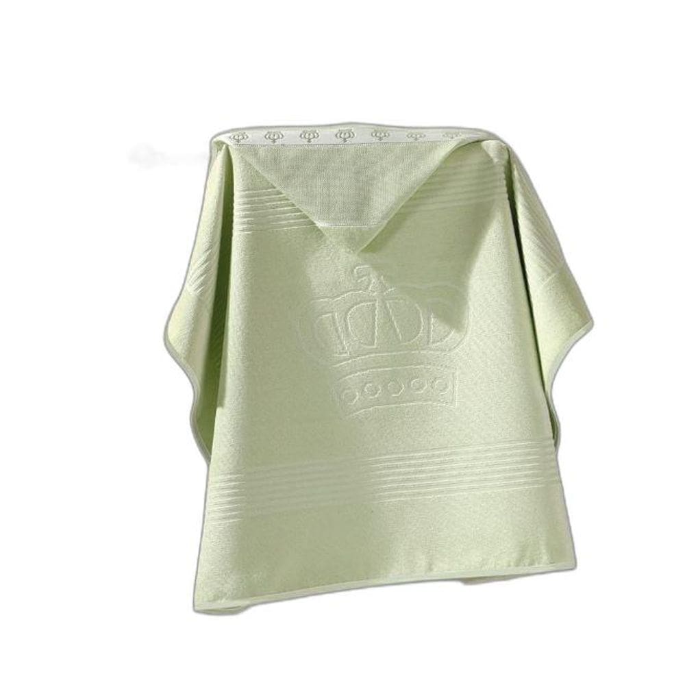 Toalha De Banho Com Capuz Bordar Baby Classic Verde Dohler