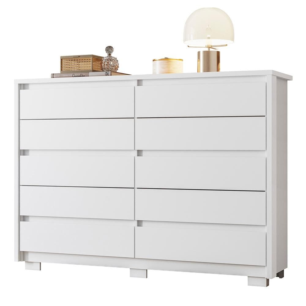 Cômoda Quarto Duetto com 10 gavetas
