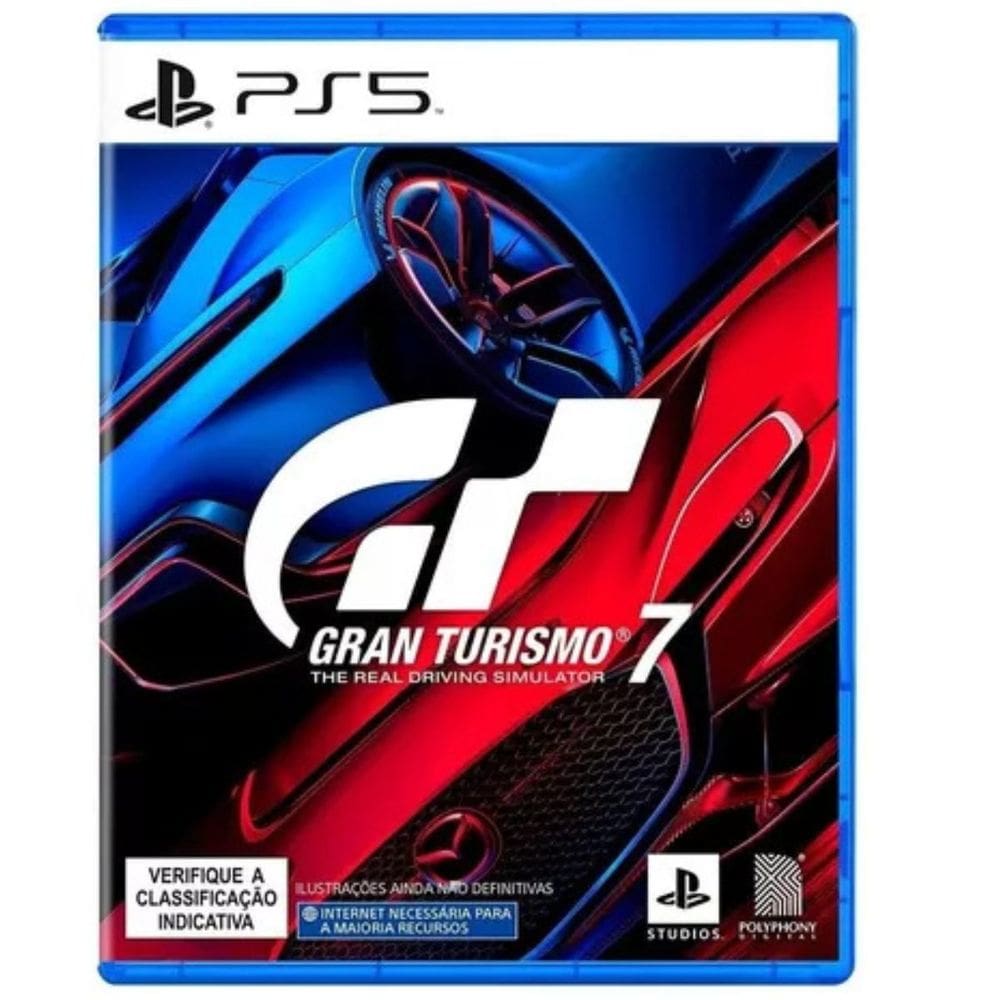 Jogo Game Gran Turismo 7 Ps5 Standart Midia Fisica