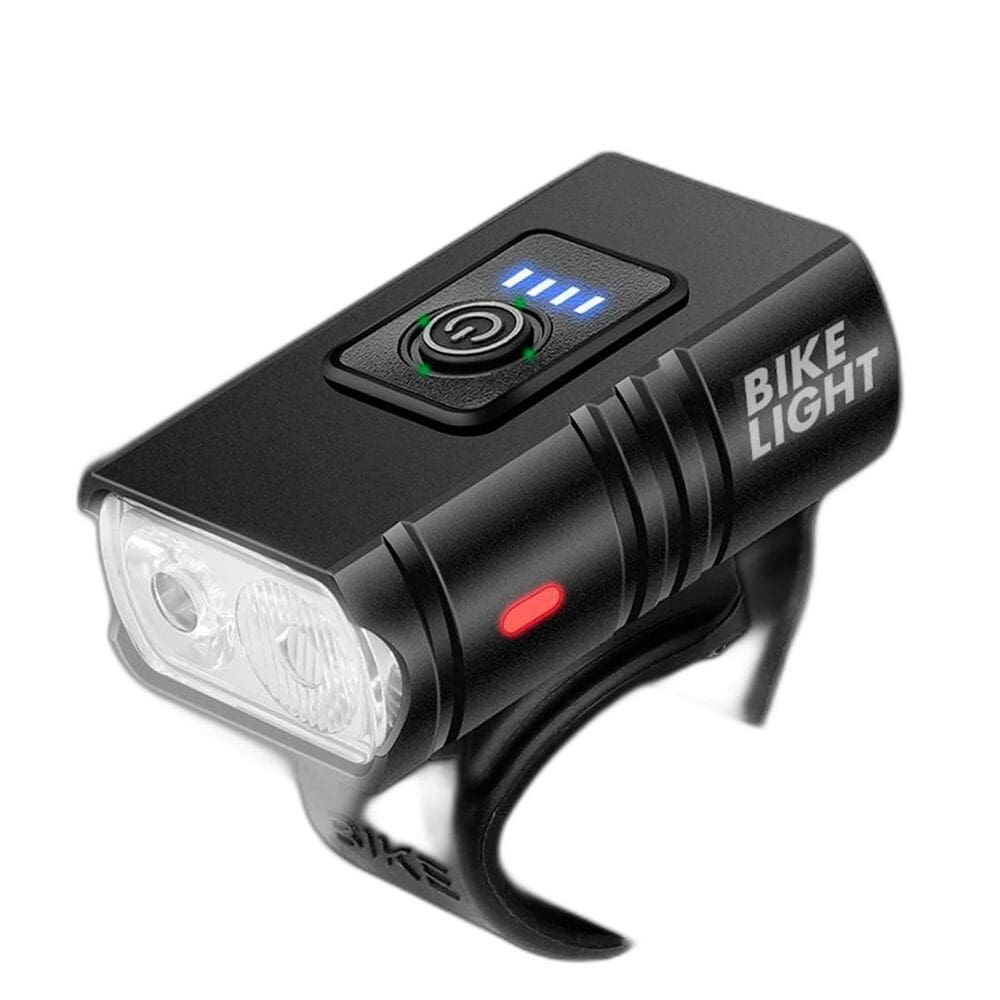 Farol Lanterna Bike Recarregável Led Usb