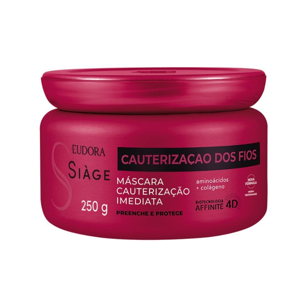 Máscara Eudora Siàge Cauterização dos Fios 250g