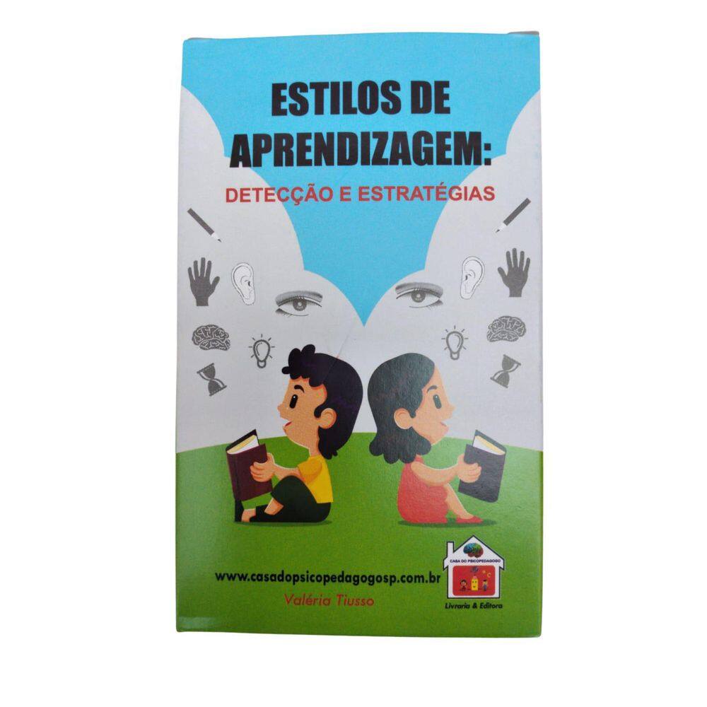 Livro Baralho Estilos De Aprendizagem - Casa Psicopedagogo