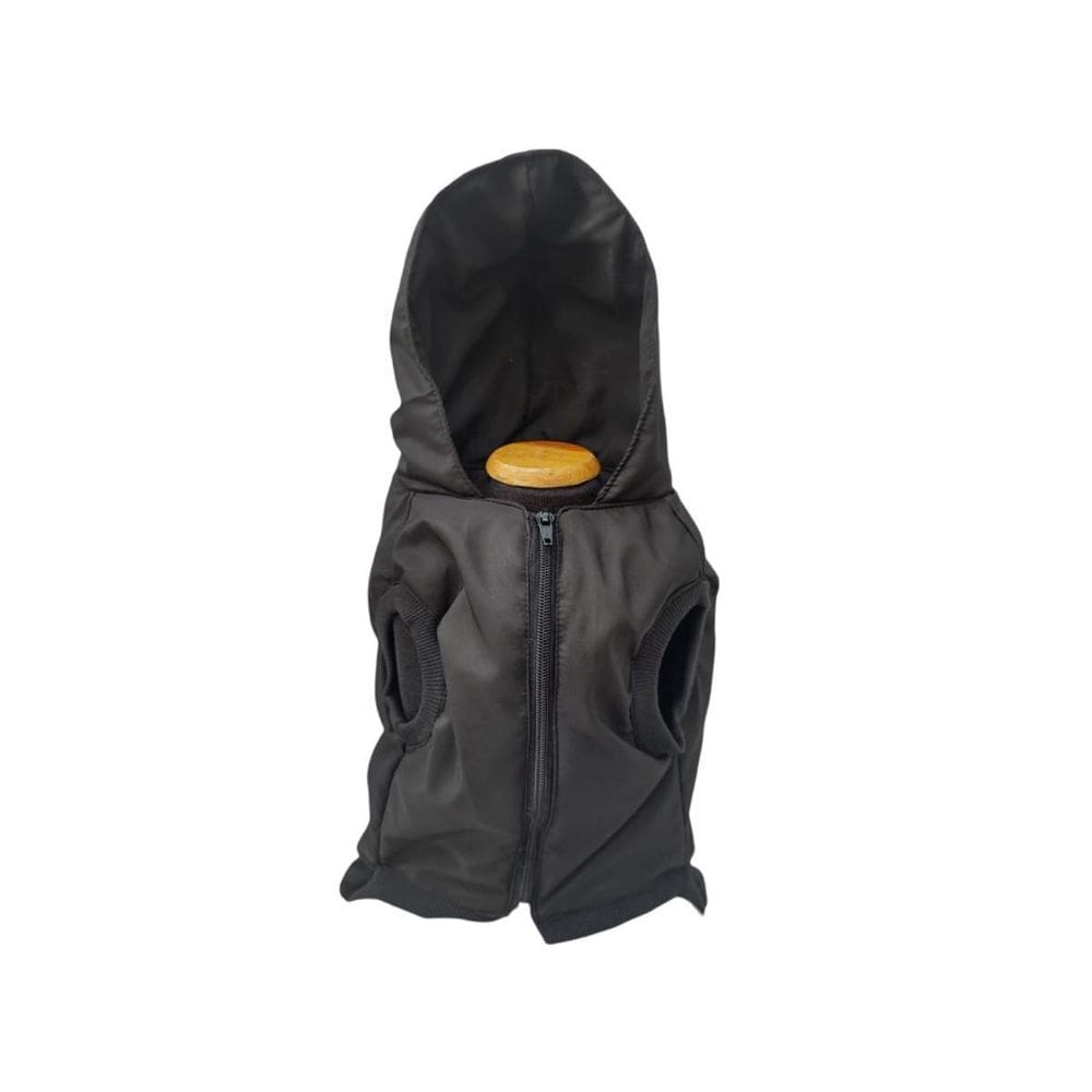 Colete Preto De Frio Pet Sport Para Cães E Gatos Tamanho 6