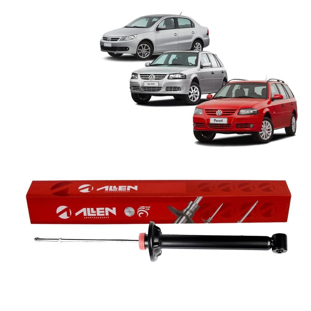 Amortecedor A Óleo Traseiro Ambos Lados Vw Gol Parati