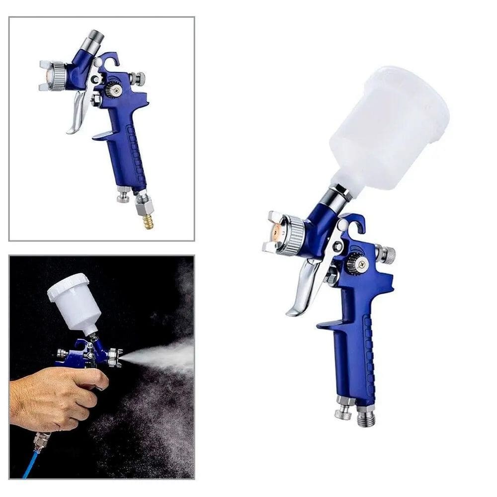 Pistola Pulverizadora 600Ml Perfeita Pintar Moto E Carro