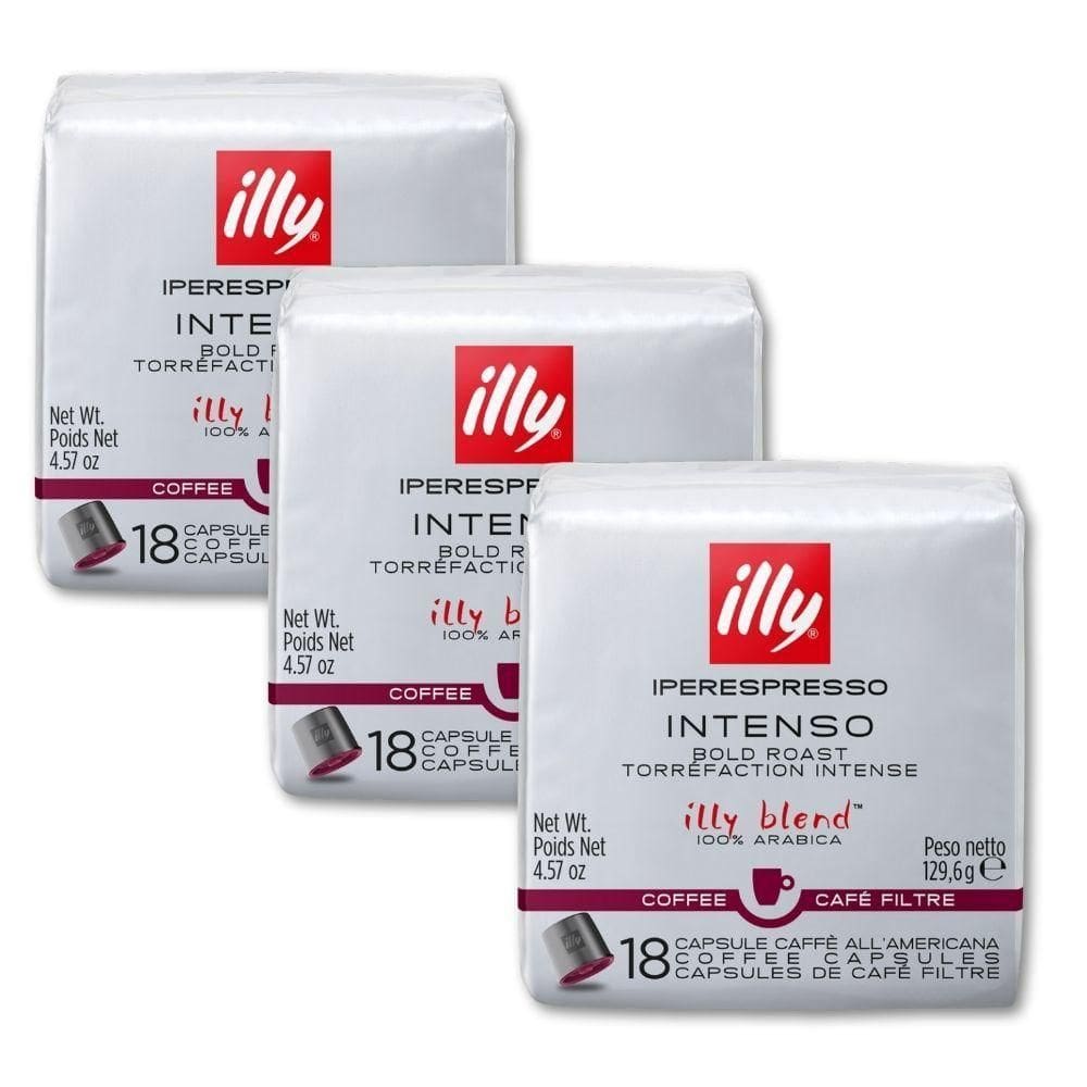 54 Cápsulas Café Illy Intenso Filtrado Iperespresso