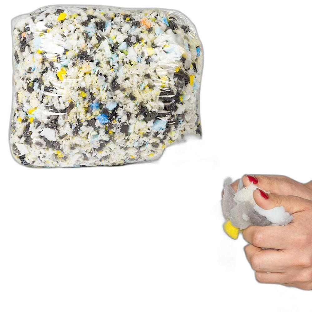 4 Litros Flocos De Espuma Para Enchimento Almofada Puff