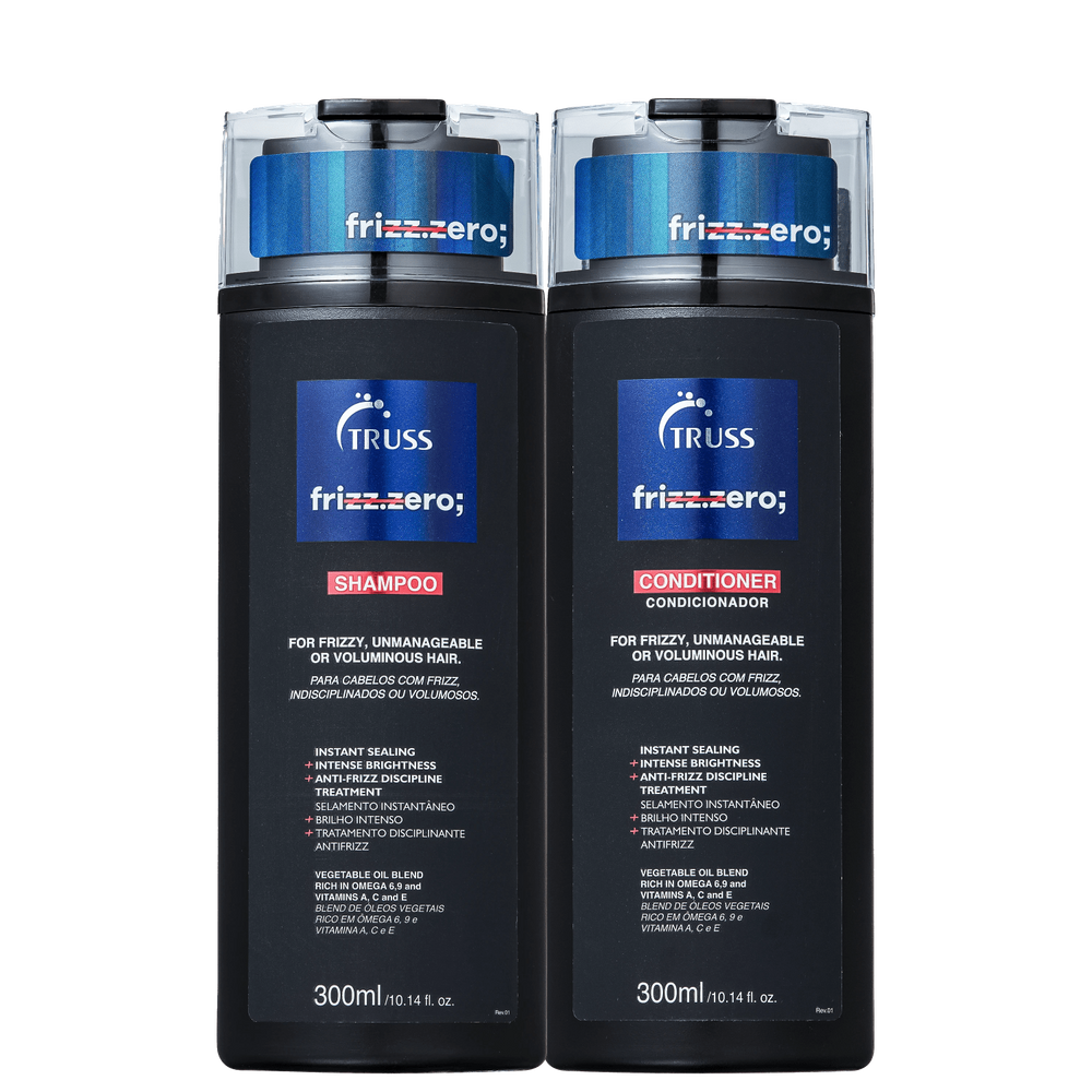 Kit Truss Frizz Zero Duplo Cuidado (2 Produtos)
