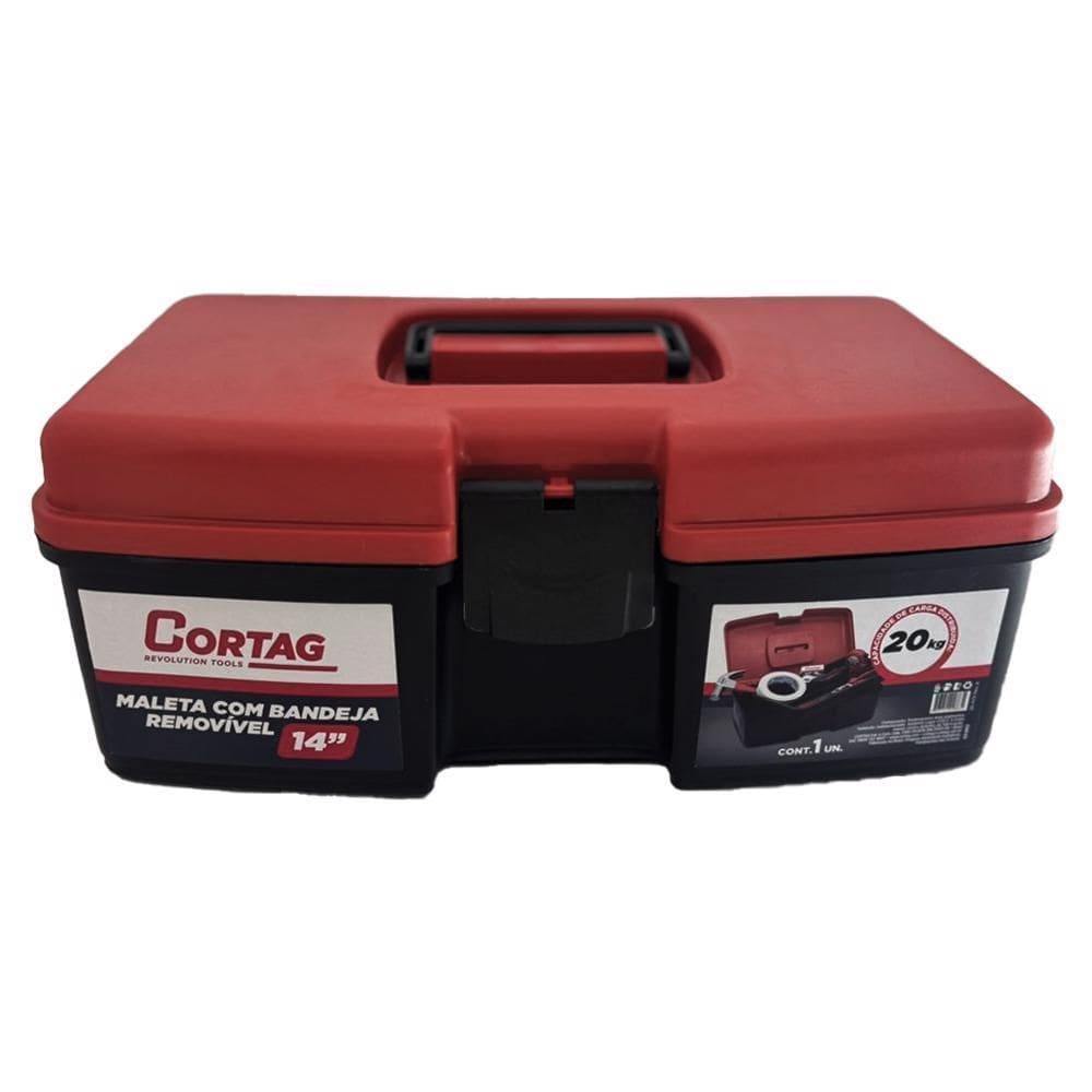 Maleta Com Bandeja Removível 14`` - 20Kg 62883 - Cortag