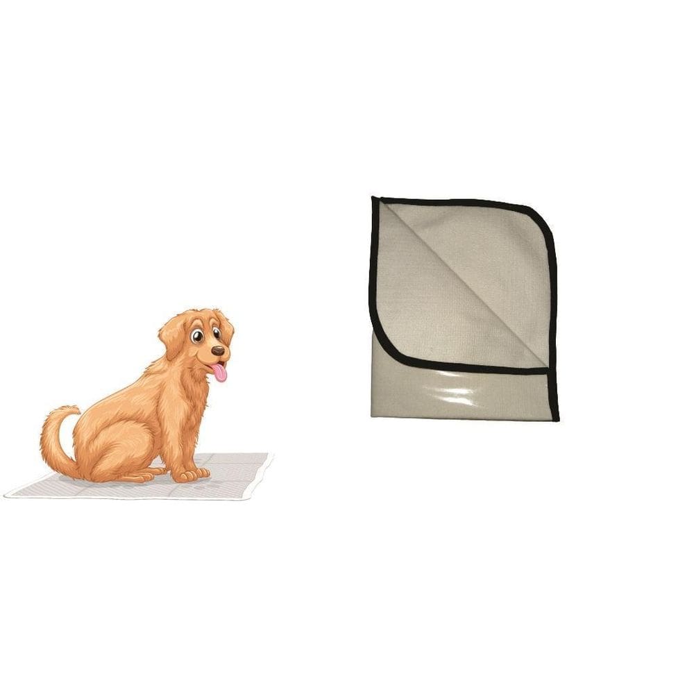 10 Tapetes Higiênicos Lavável, Canino Cães Cachorro 60X80, M