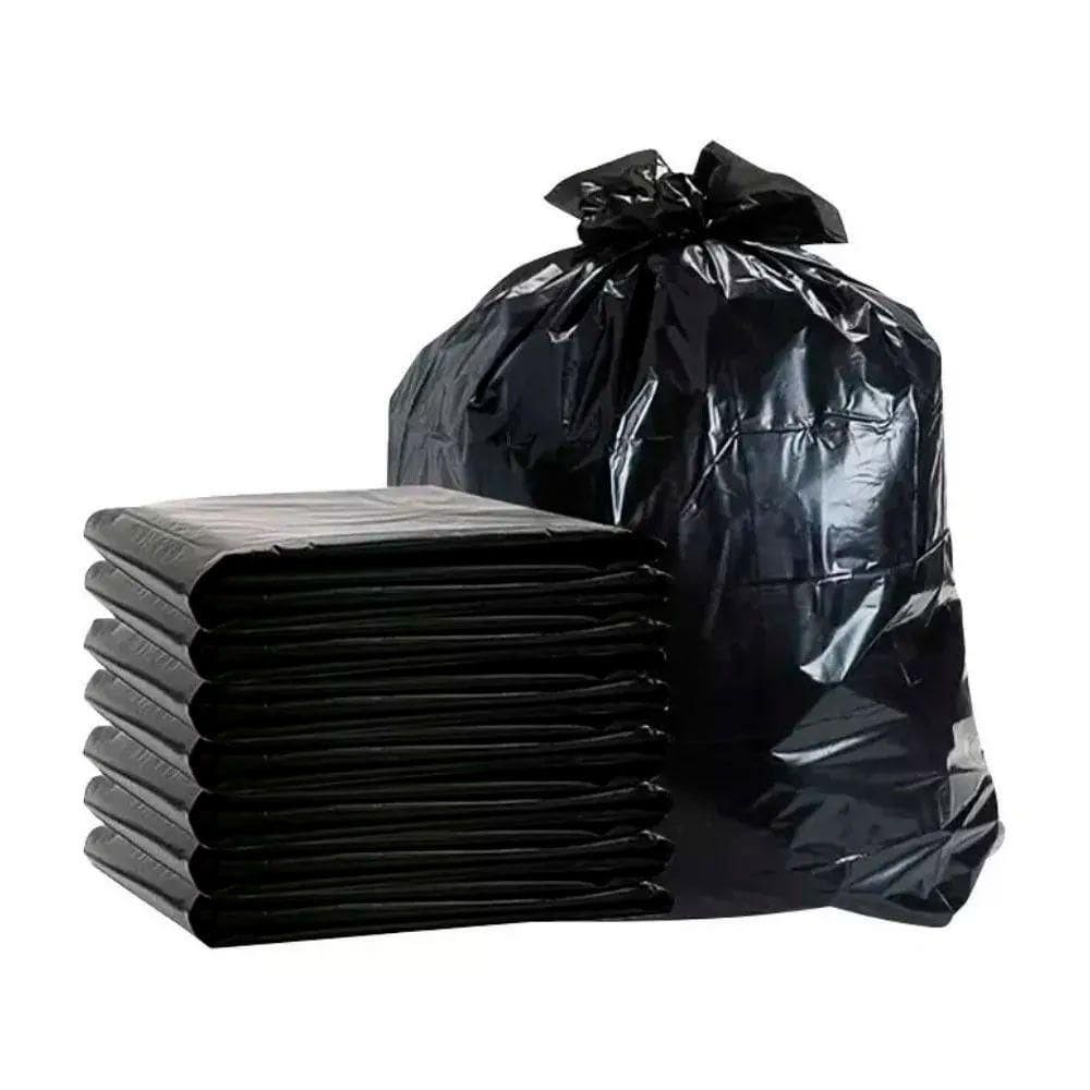 Saco Lixo 60l Reforçado Preto Com 11 Unidades Jjl Plastic Preto