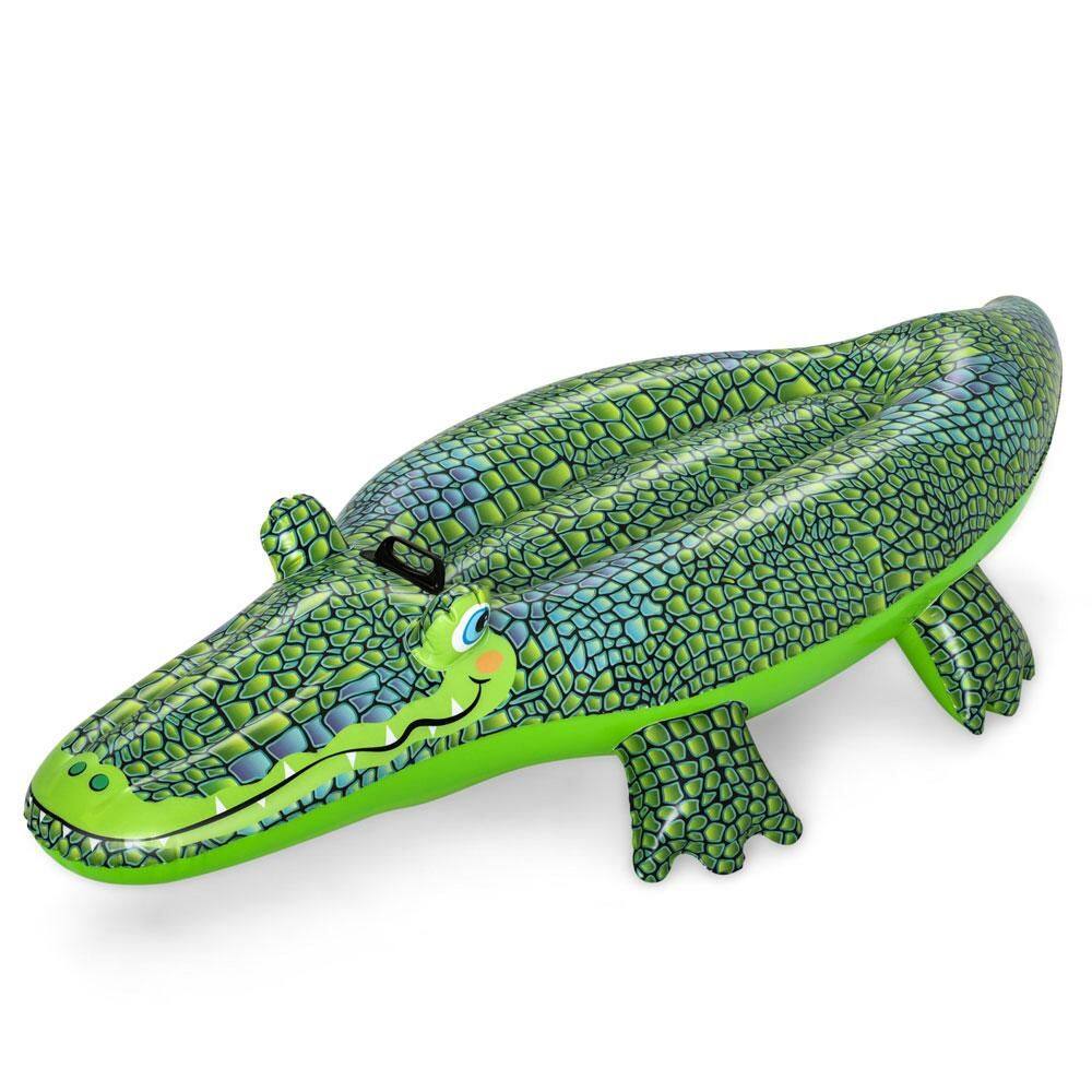 Boia Divertida Crocodilo com Alça 152x71cm Bestway 41477