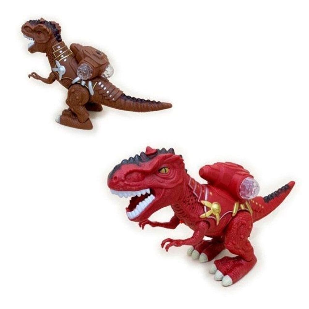 Brinquedo Dinossauro Rex Que Emite Fumaça E Luzes Com Ovos