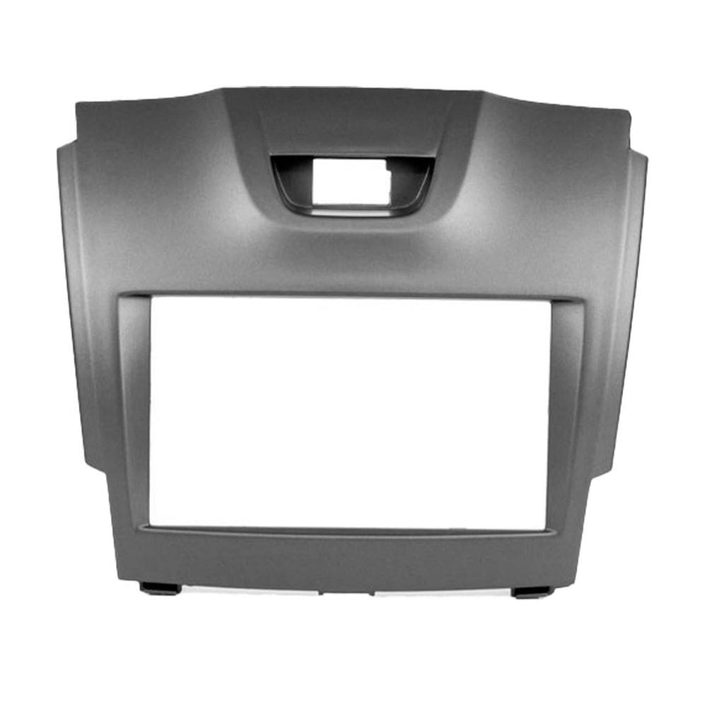 Moldura de Painel 1 e 2 Din S10 Trailblazer 2012 2013 2014 2015 S-10 - Cinza