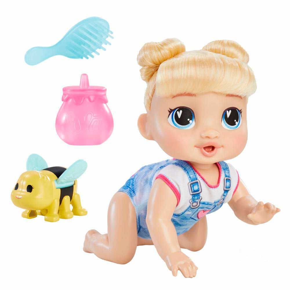 Boneca Interativa - Baby Alive - Engatinha e Brinca - Harper Hugs - Hasbro