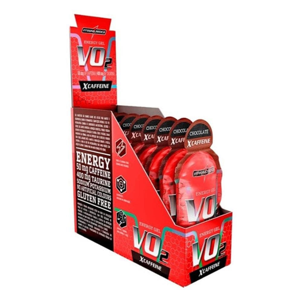 Vo2 Gel X-Caffeine  (Caixa c/ 10un de 30g) Integralmedica