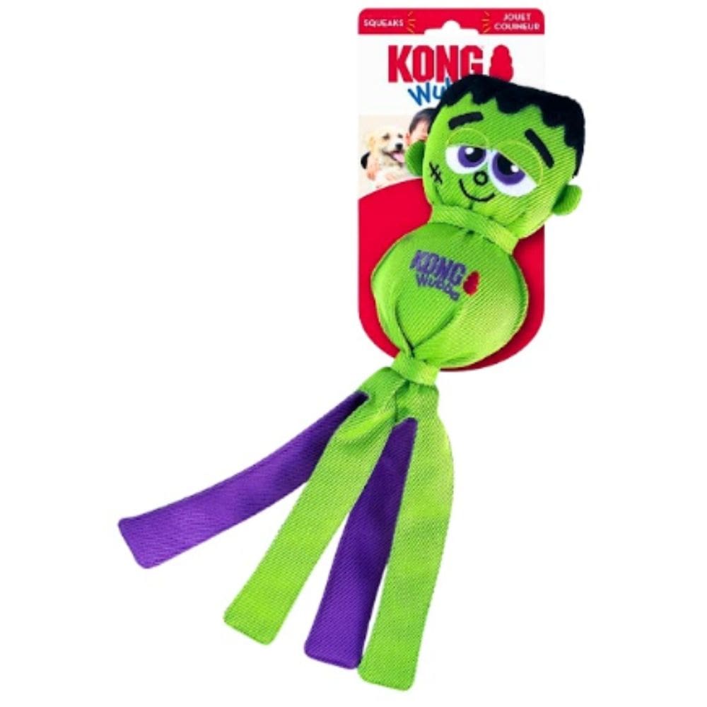 Pelucia Kong Wubba Ballistic Brinquedo Frankenstein Cabo de Guerra Para Caes Grande
