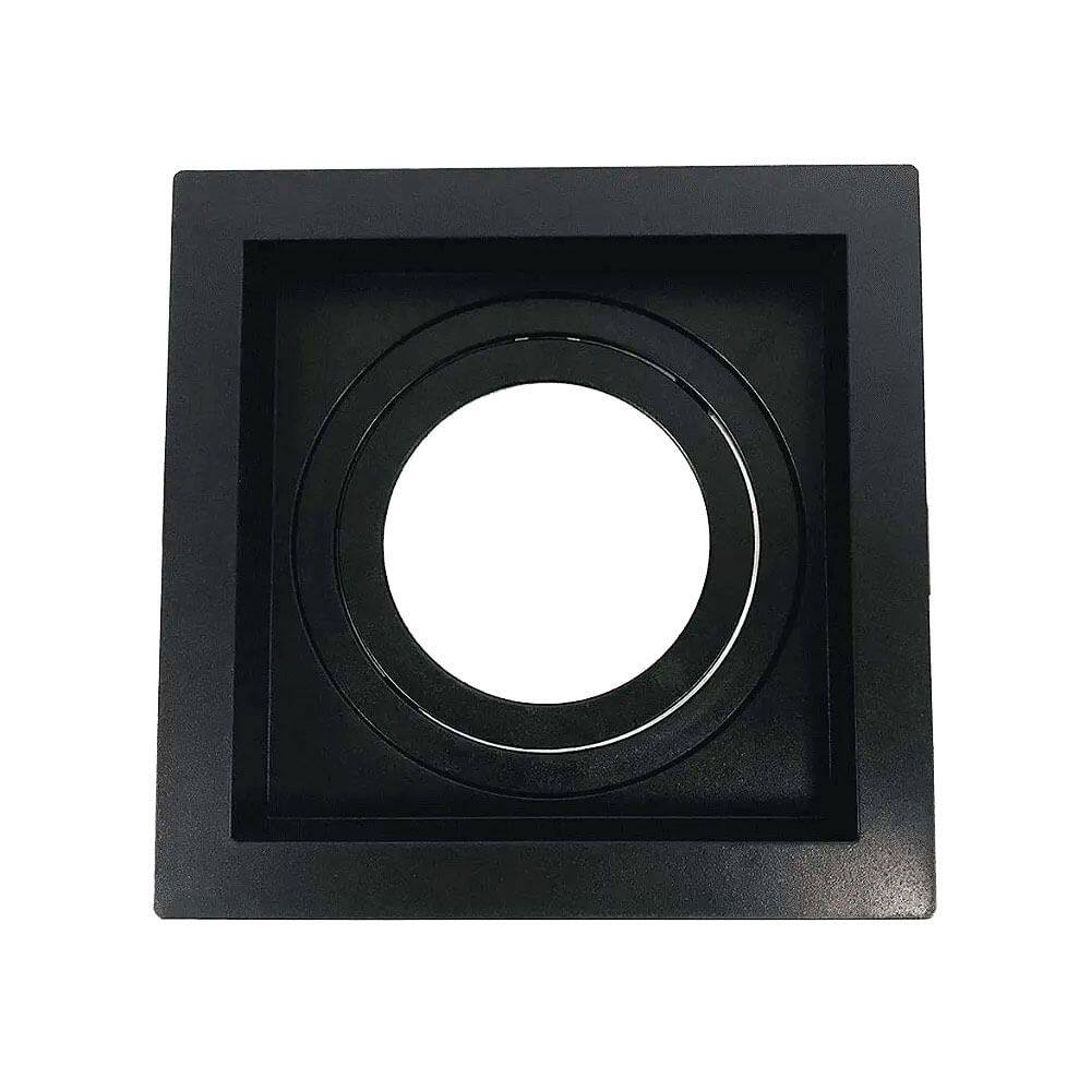 Embutido Par20 Recuado Quadrado Preto Save Energy