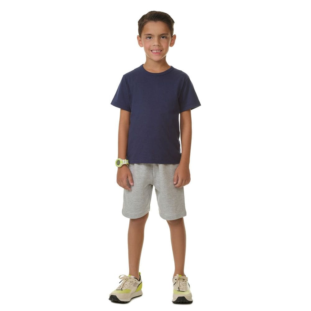 Camiseta Infantil Básica Juvenil 100% Algodão Lisa Unissex