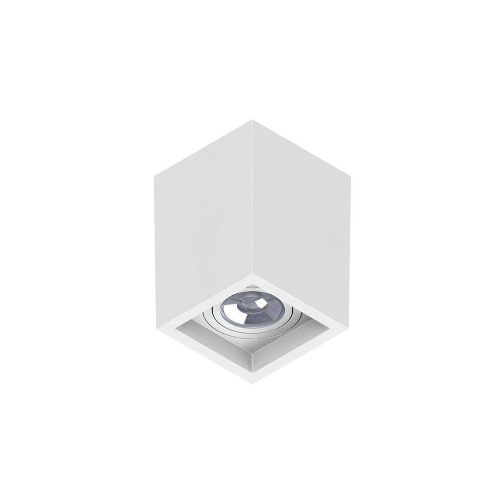 Spot De Sobrepor Boxit Recuado Quadrado Save Energy Mr16 Gu1