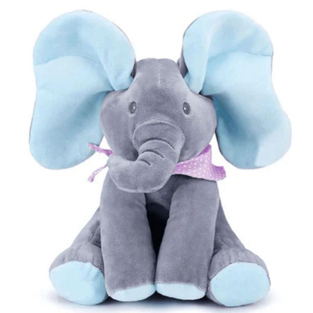 Pelucia Infantil Elefantinho Interativo Com Som Castela