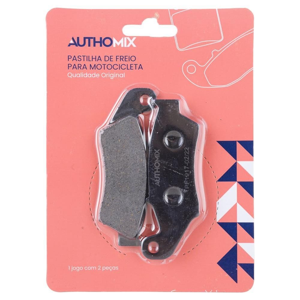 Pastilha De Freio Authomix Xr 200/nx 150 Pf1917