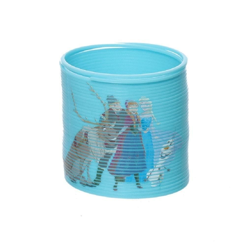 Brinquedo Infantil Criança Mola Maluca Disney Frozen Azul