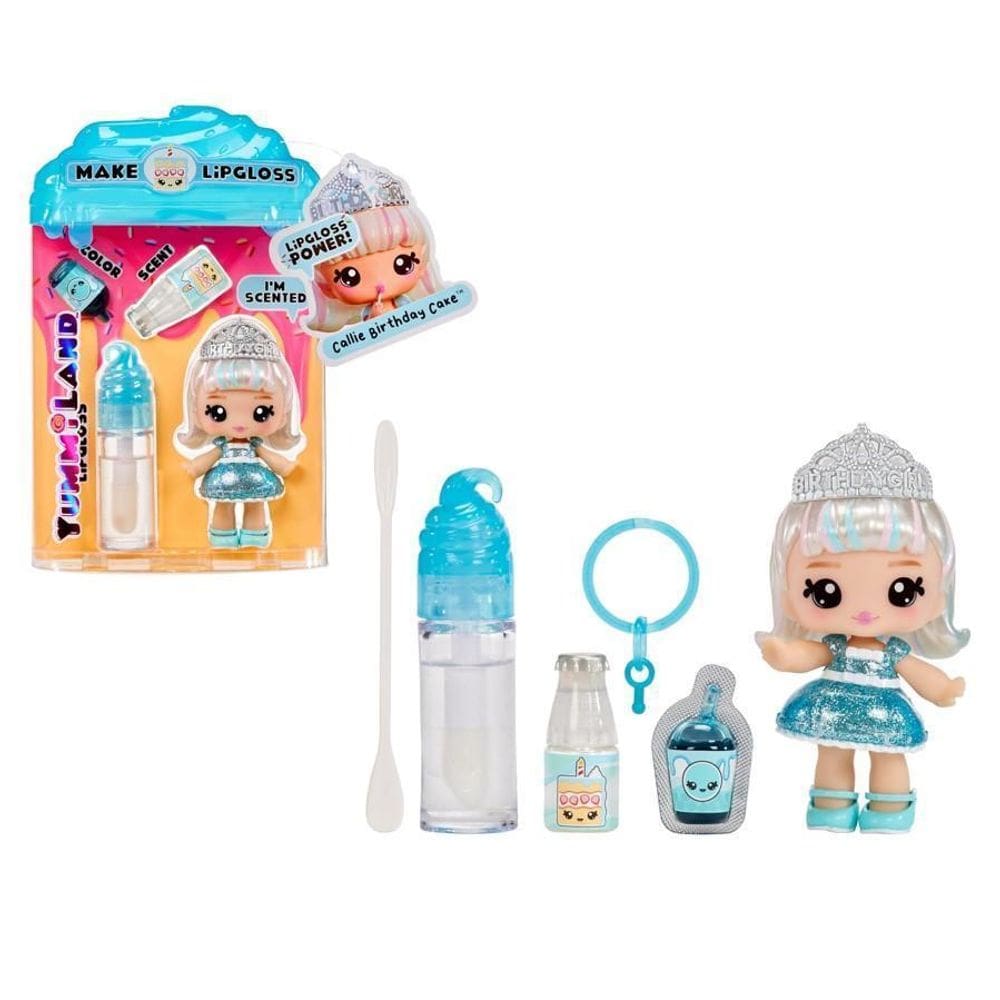 Boneca Yummiland Lipgloss Doll - Callie Birthday Cake