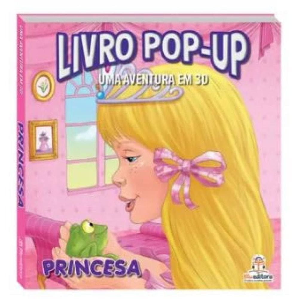 Livro Pop Up Aventuras Em 3D Princesa