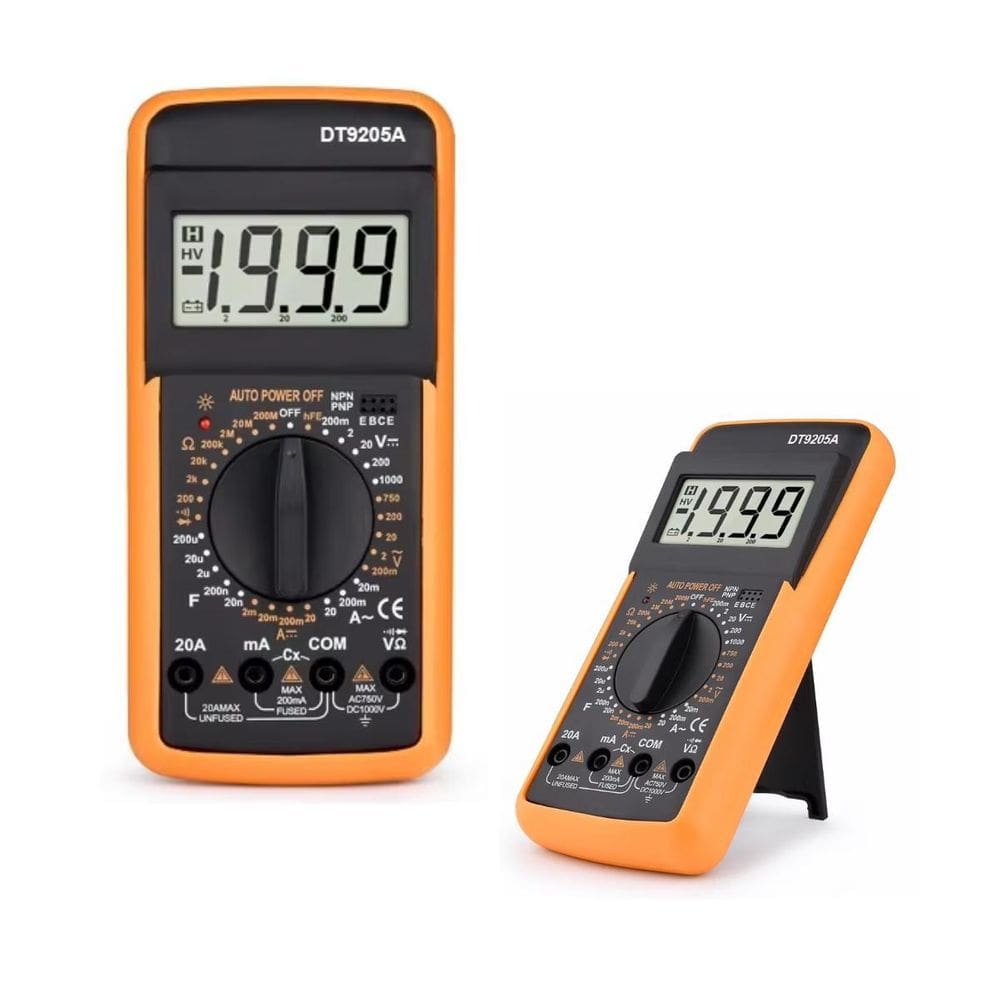 Multímetro Digital Profissional Portátil Testes Alta