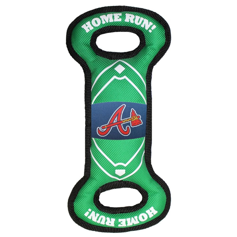 Dog Toy Pets First MLB Atlanta Braves Baseball Field