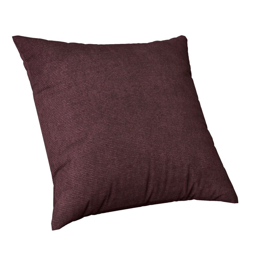 Capa de Almofada Decoração 50x50 Suede Luxo Glamour Bordo