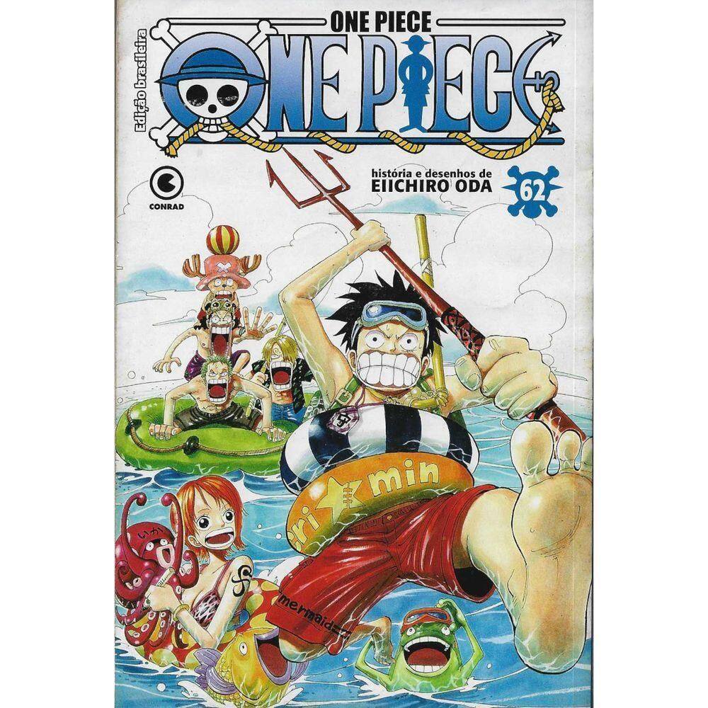 ONE PIECE　0～62巻 Mangá One Piece Eiichiro Oda Edição | Extra