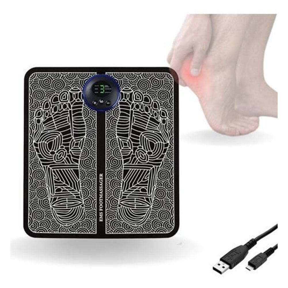 Massageador Para Pés Pernas Ems Magnético Relaxante