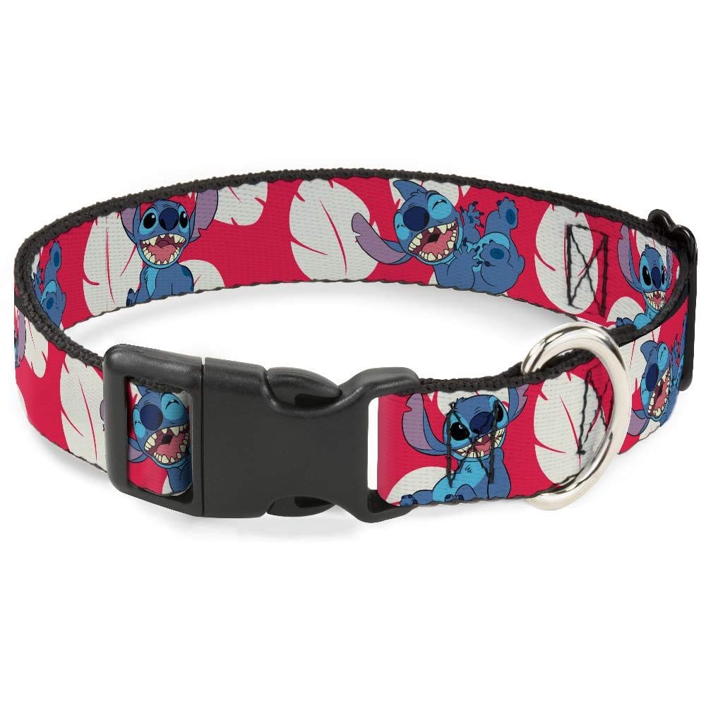 Coleira para cães com fivela Lilo Stitch 4 poses Vestido Lilo 15-23c