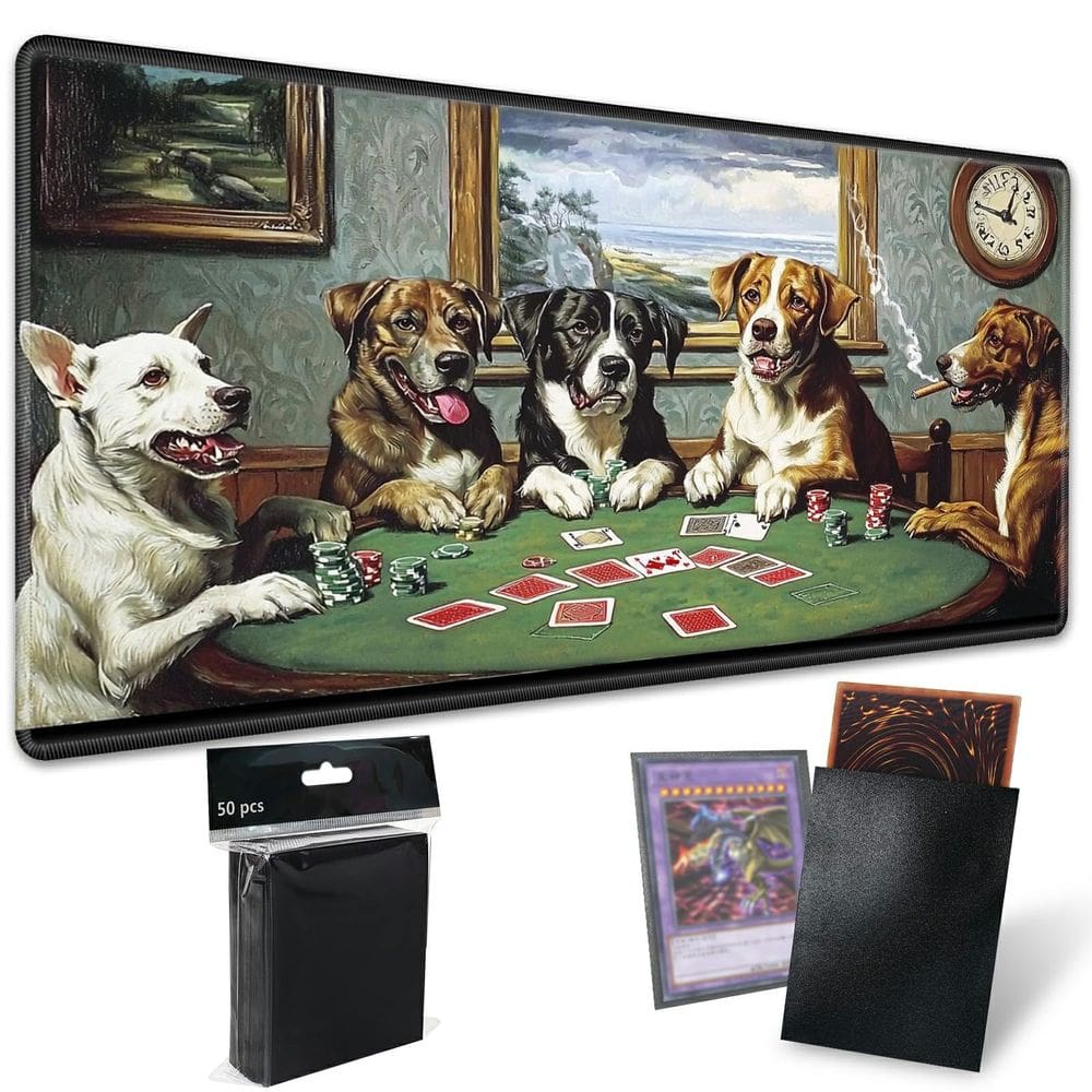 Playmat SROJDHFJB para Magic: The Gathering com capa para 50 cartas