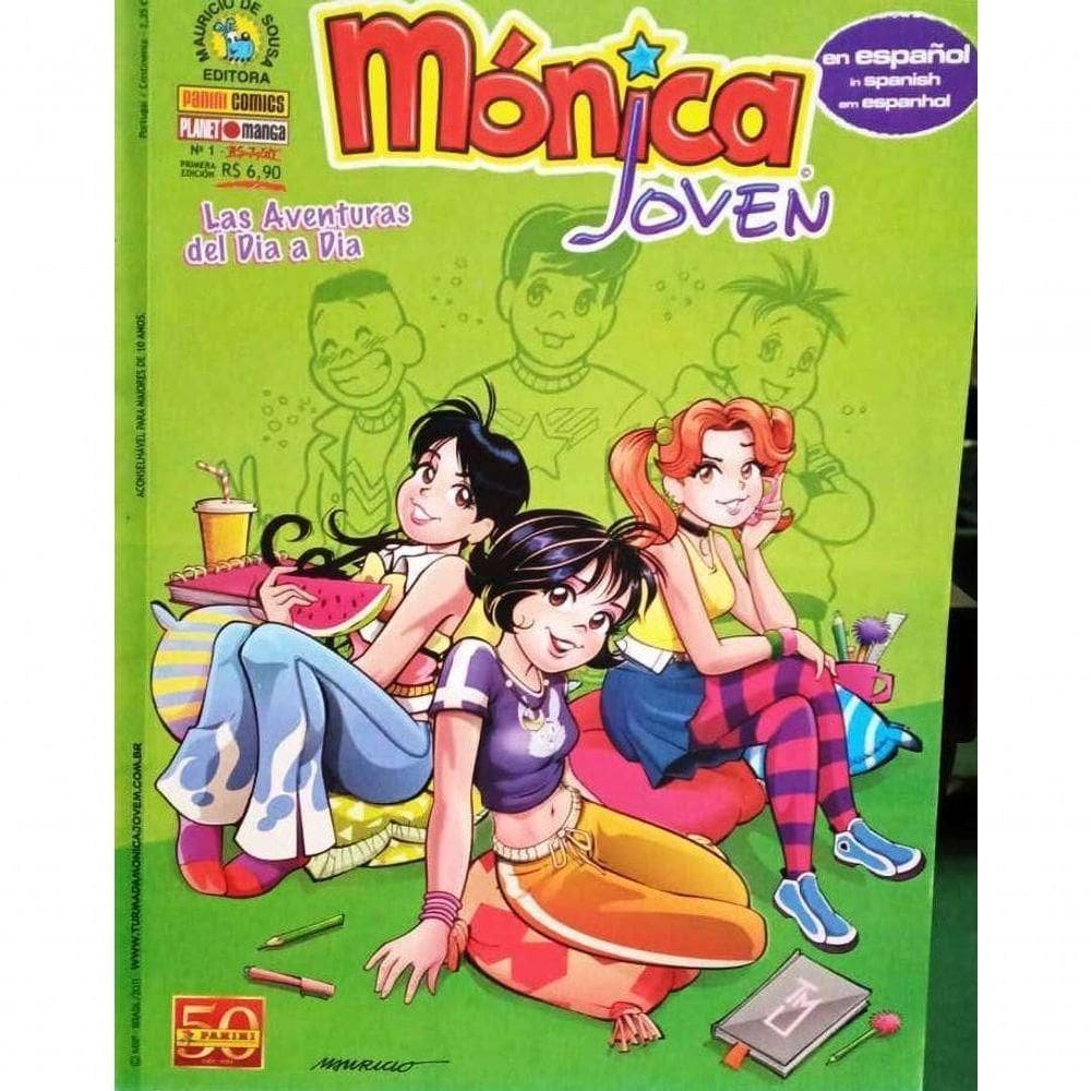 Revista Mónica Joven Ed. 1 Edição Em Espanhol