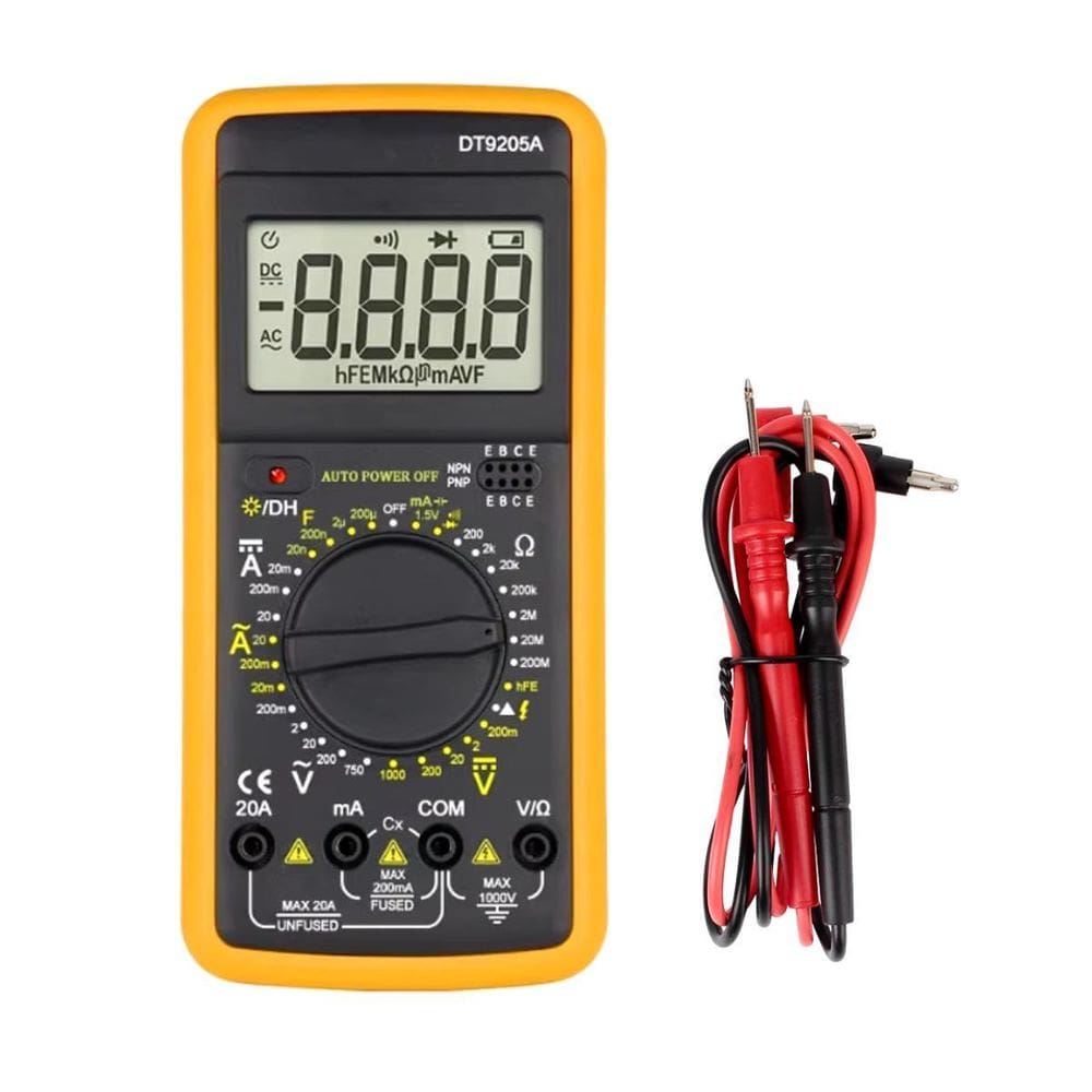 Medidor Digital Completo Portátil Teste Capacitores E