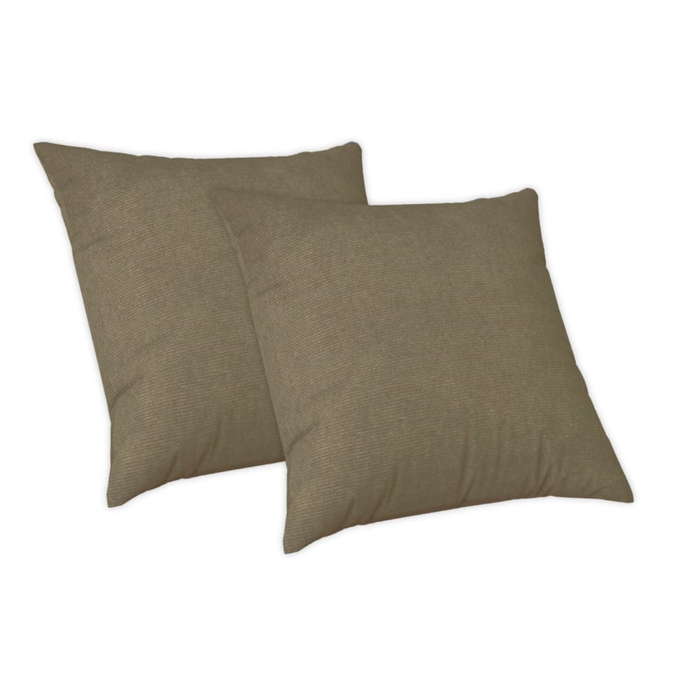 Kit 2 Capas De Almofada 50x50 Decorativas Suede Glamour Capuccino