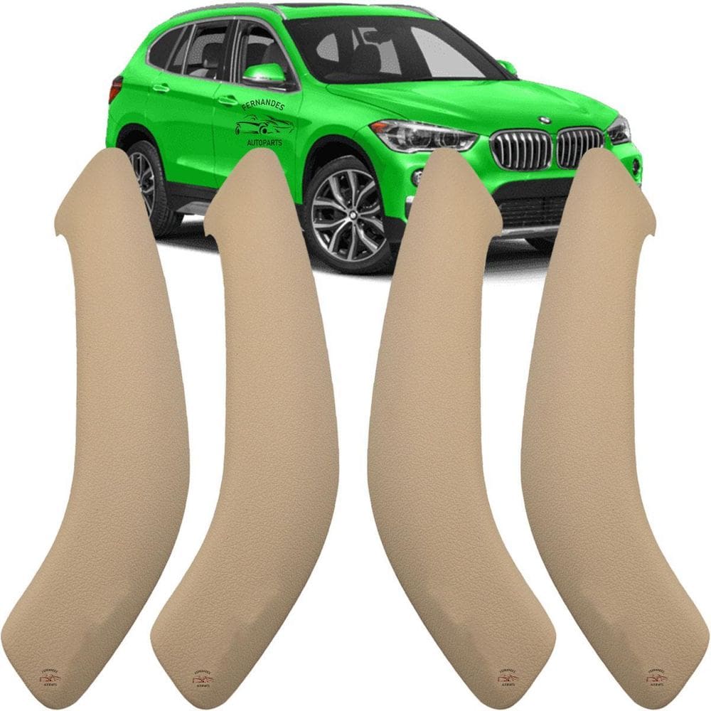 Kit 4 Capa Maçaneta Bege Diant Traseir Bmw X1 2018