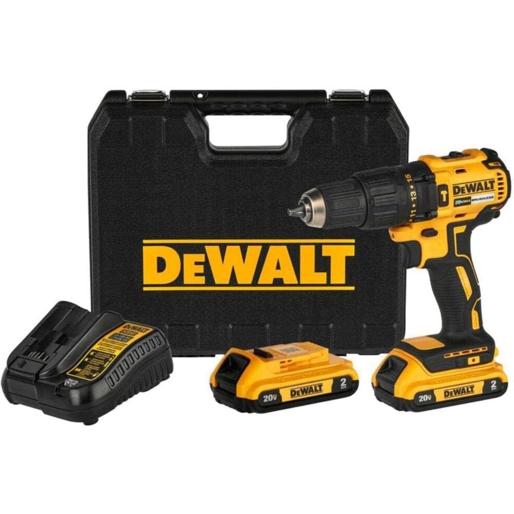 Parafusadeira/Furadeira de Impacto de 1/2\" (13mm) de 20V MAX Bivolt 2 bateria Dewalt DCD7781D1BR