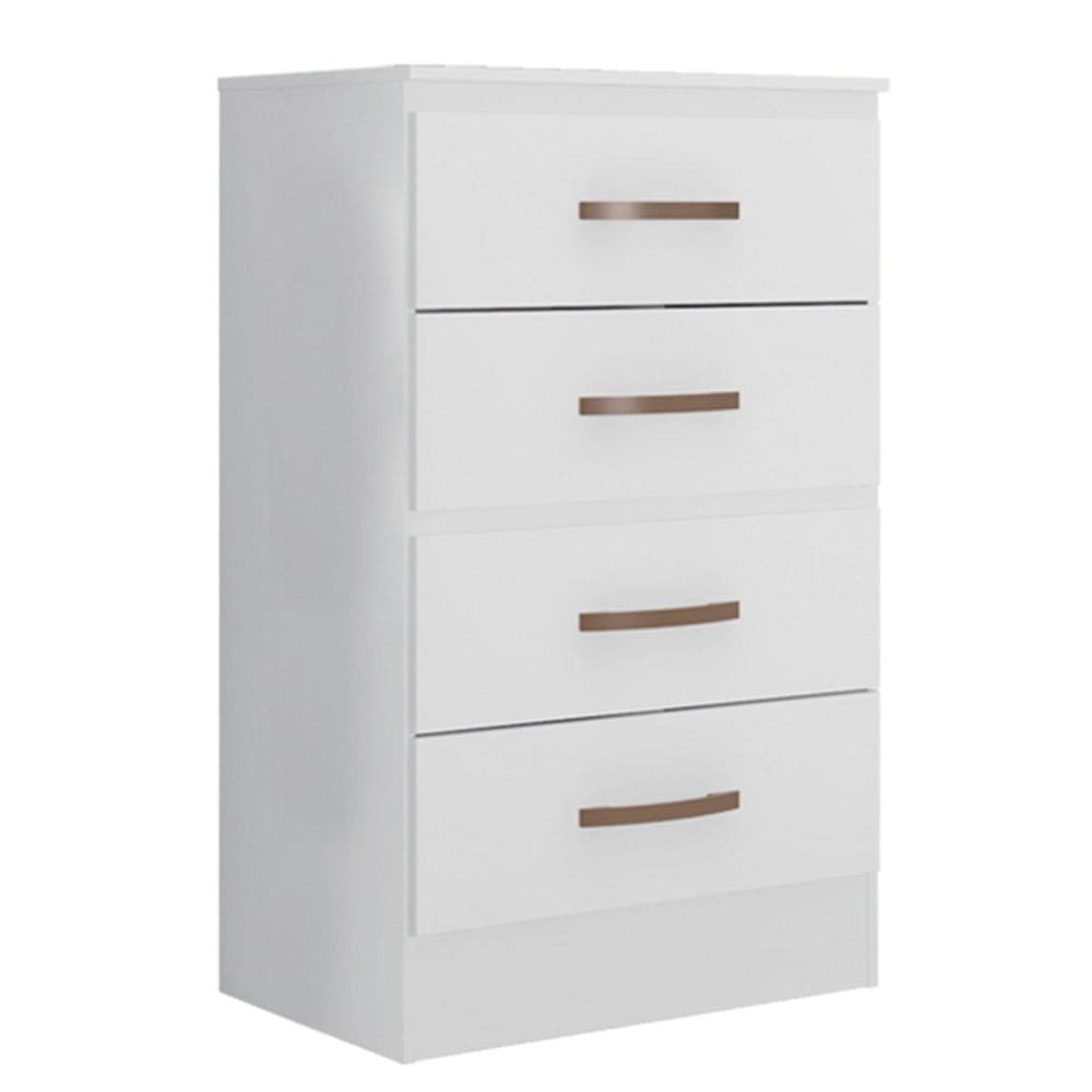 Cômoda para Quarto 4 Gavetas Lisa MDP