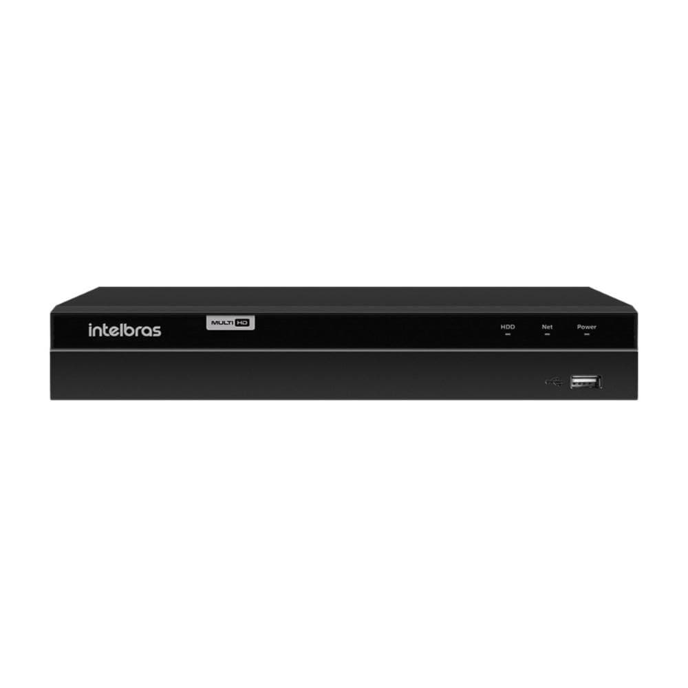 DVR 8 Canais Intelbras MHDX 1308 Gravador Digital Multi HD - IP HDCVI AHD e HDTVI - Compatível ONVIF