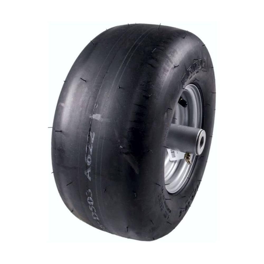 Pneu Dianteiro 13X6.5 Roda e Eixo Para Trator Giro Zero