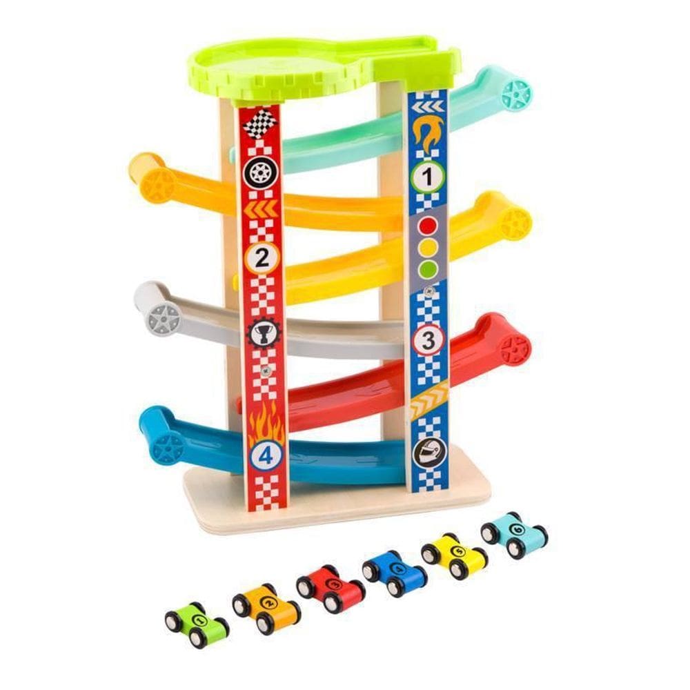 Brinquedo Didático Super Torre De Carros Ty841 8 Peças