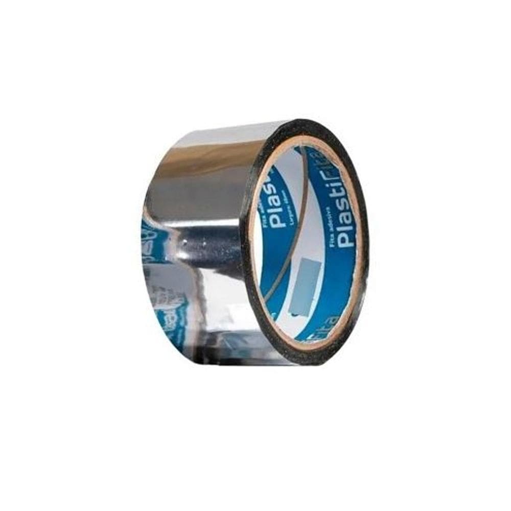 Fita Adesiva Aluminuzada 4,80Mm X 50M Plastifita Dsplastic