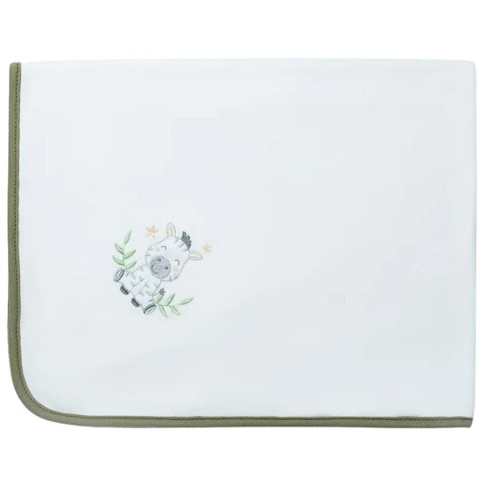 Manta Infantil Hug Zebra Big Friends Verde Floresta